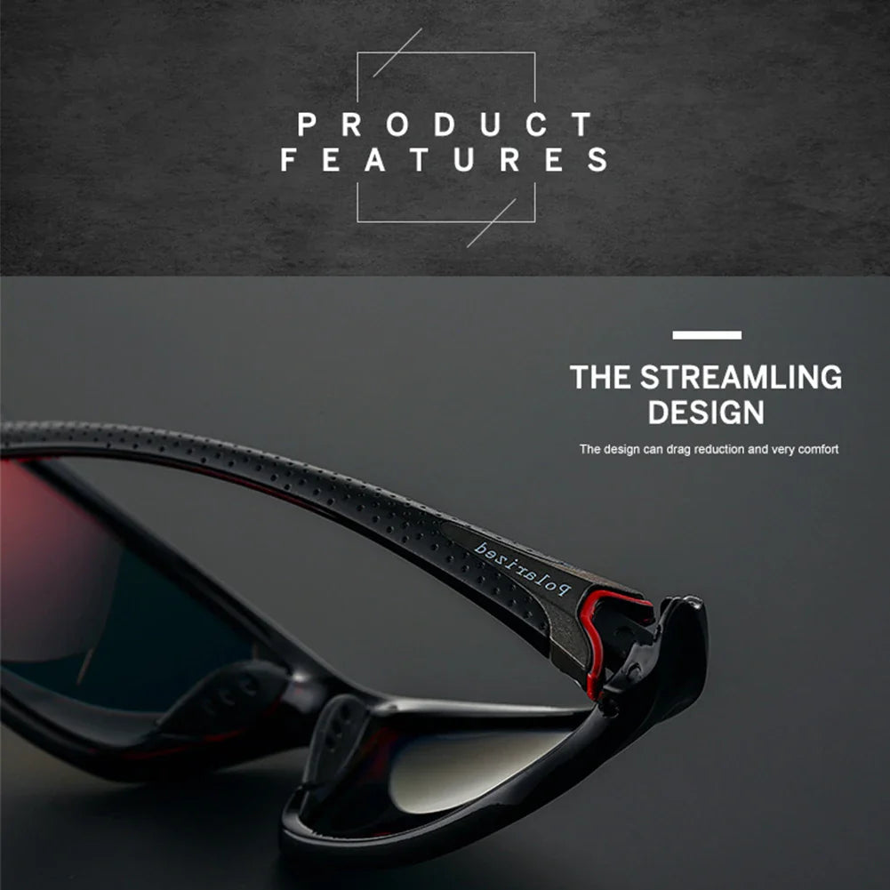 Premium Polarized Fishing Sunglasses : UV400 Sun Glasses for Men and Women - Ideal Eyewear for Fishing, Camping, and Driving