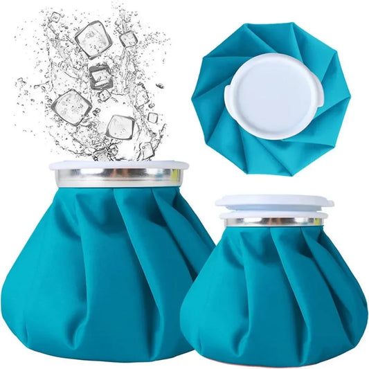 Reusable Ice Bag Packs for Injuries — Hot & Cold Therapy, Pain Relief for Knee & Leg, No-Leak Waterproof Design