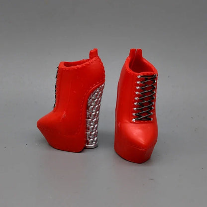 Little Kids 25CM Winter Doll Shoes – Boots & High Heels Accessories, Perfect Birthday Gift for Girls