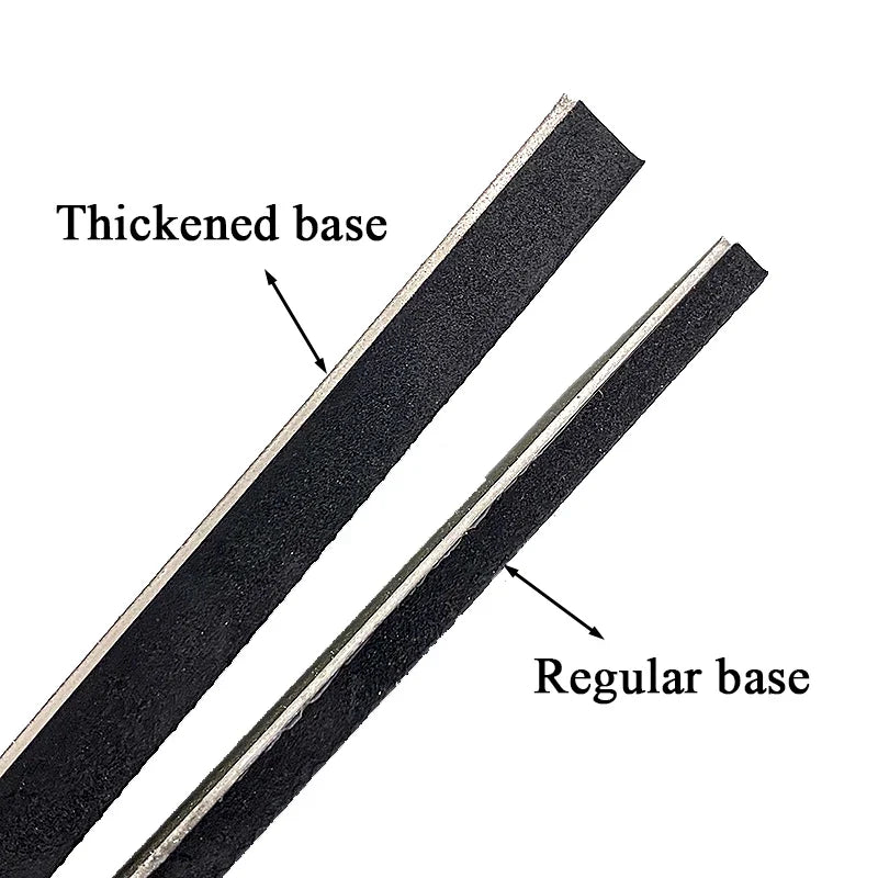 Thickened Non-Slip Diamond Knife Sharpener – 15° Kitchen Whetstone & Leather Polishing System