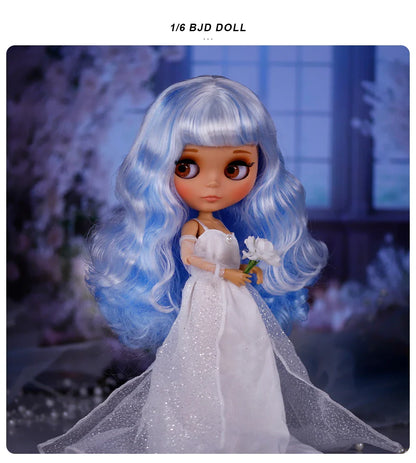 ICY DBS Blyth 1/6 Joint Doll – 30cm Tan Skin Matte Face BJD Girl Doll Toy Gift