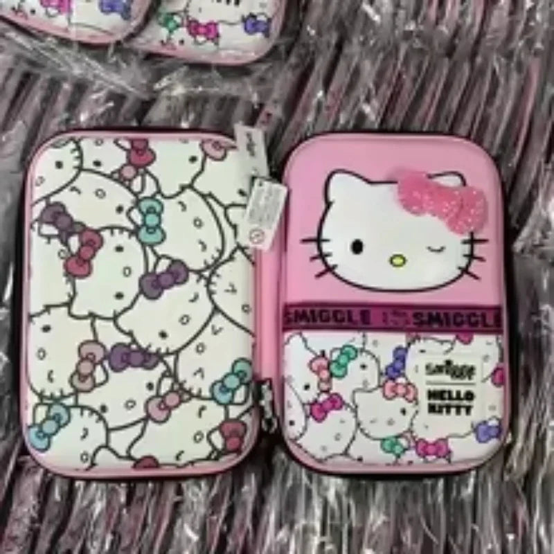 Sanrio Hello Kitty Cartoon School Bag — Cute Anime Backpack for Kids, Student Gift & Halloween Anime Merchandise