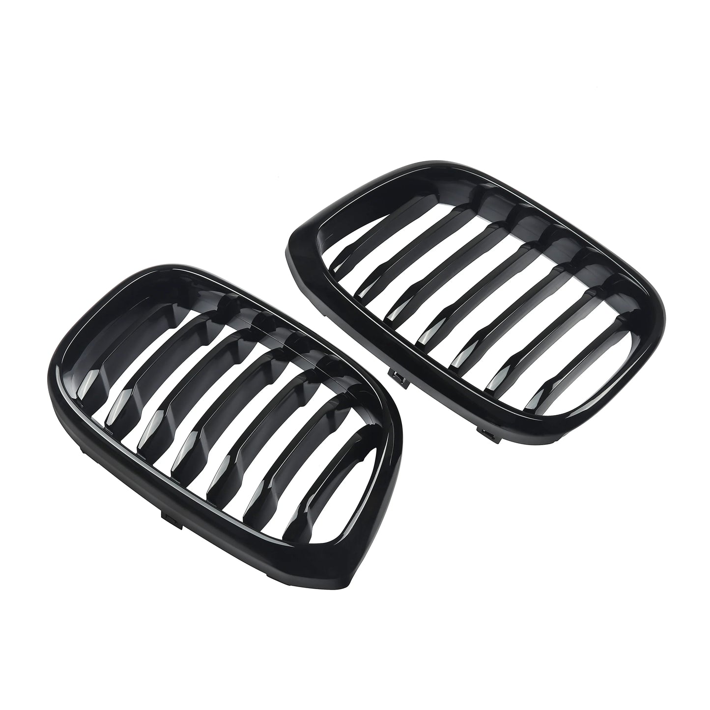MagicKit Front Bumper Grill for BMW X3 X3M G01 & X4 G02 (2018-2020) — Gloss Black Single Slat Sport Style Replacement