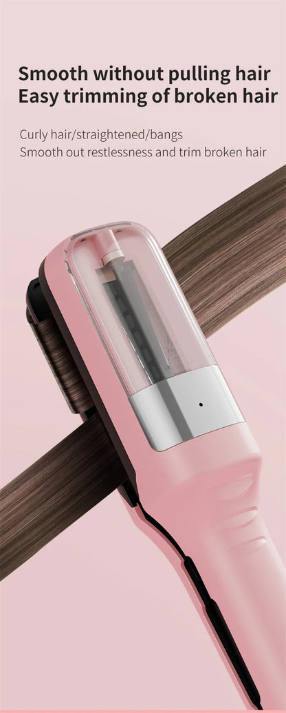 Professional Cordless Hair Ends Trimmer – Automatic Split Remover for Dry, Damaged, Brittle Hair in Women