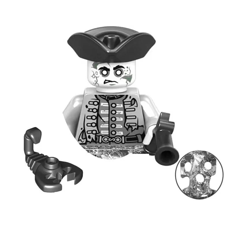 Locking Alien Action Figure — Prometheus Ice Monster Robot Building Blocks Toy, Educational Gift for Children