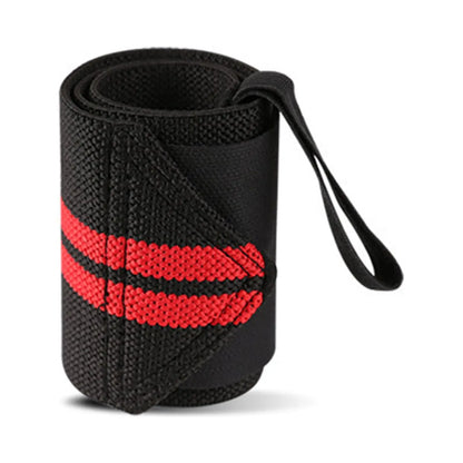 Elastic Wrist Pressure Strap for Weight Lifting - Sports Wrist Bandage Wrap & Guard for Men - Prevent Sprains