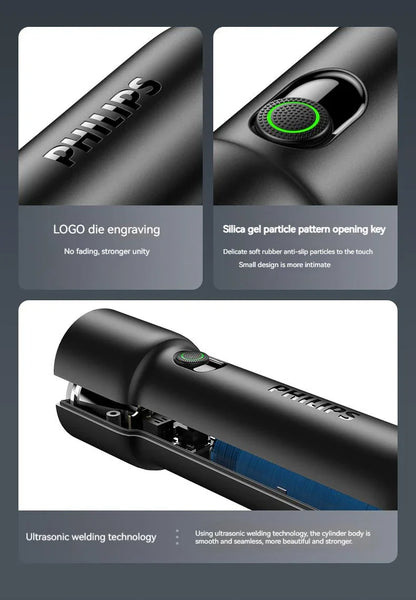 Philips 2025 New EDC Portable Rechargeable LED Flashlight – Self Defense, Camping & Hiking Tool