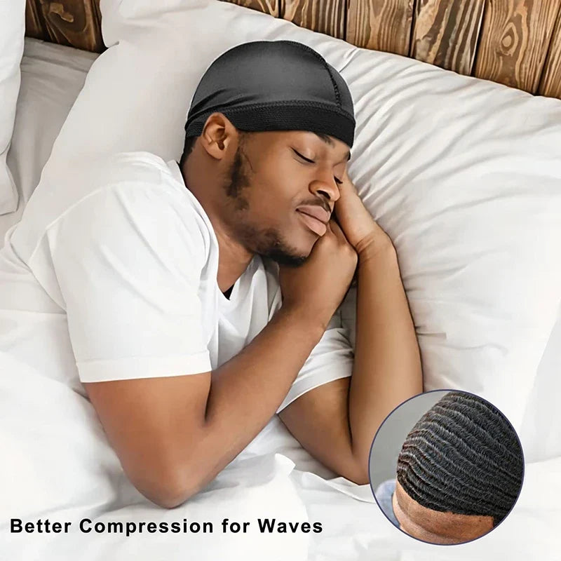 Thick Silky Breathable Wig Cap - Elastic Dome Mesh Knit Cap for Men & Women with Comfortable Hair Protection