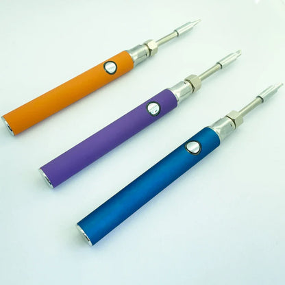 Mini 510 Thread Soldering Iron Pen – Adjustable Voltage Smart Power Battery Kit with USB Charger