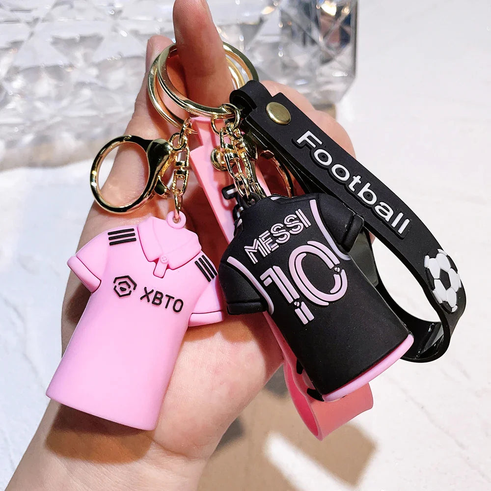 Leo Messi Men's T-Shirt Keychain – Miami Home/Away #10 Major League Soccer Jersey Sweatshirt