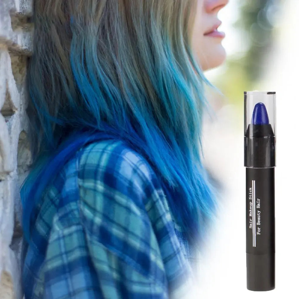 3.5g Hair Dye Pen - High Saturation Quick Dye - Portable Hair Touch-Up Chalk - Makeup Accessories for Hair Color Modification
