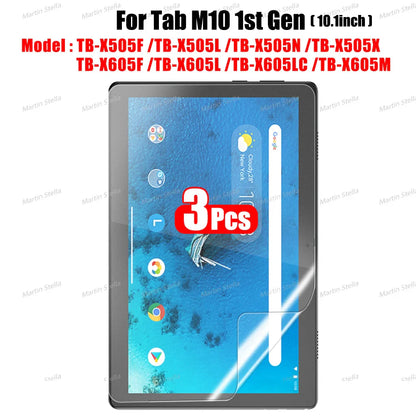 3Pcs Paper-Like Screen Protector for Lenovo TAB M10, M9, M8, M11, P12 Pro, P11 – Non-Glass Protector for 1st, 2nd & 3rd Gen