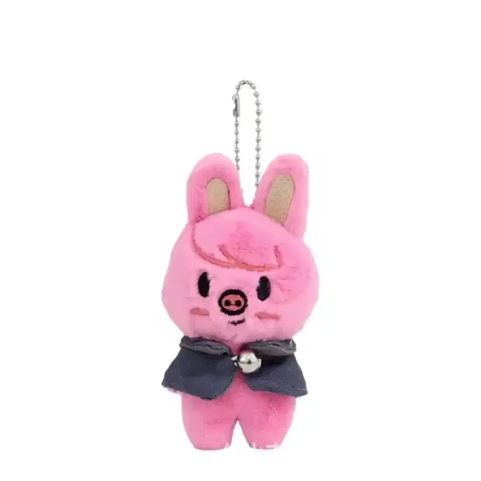Kpop SKZOO Plush Keychain – Cute Dog Pendant Toy for Kids, Backpack Hanging, Birthday Gift