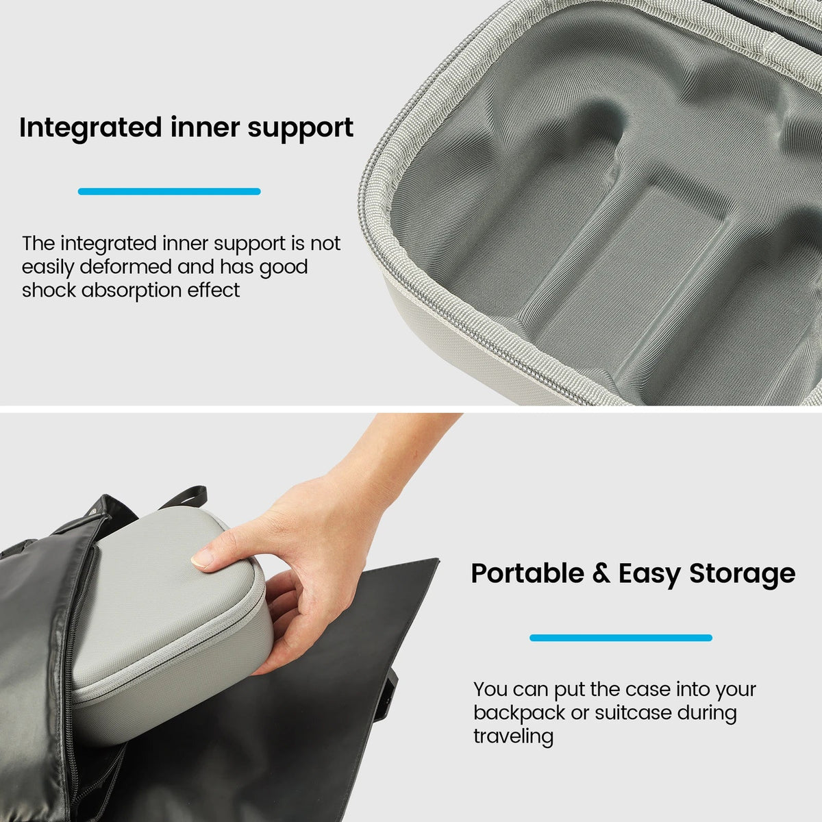 DJI Neo Shockproof Carrying Case - Waterproof Drone Storage Organizer Bag with Dust Protection for Accessories