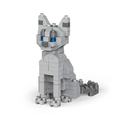 Mini Dachshund Dog Building Blocks Toy – Lifelike Construction Set for Kids & Adults, Fun Educational DIY