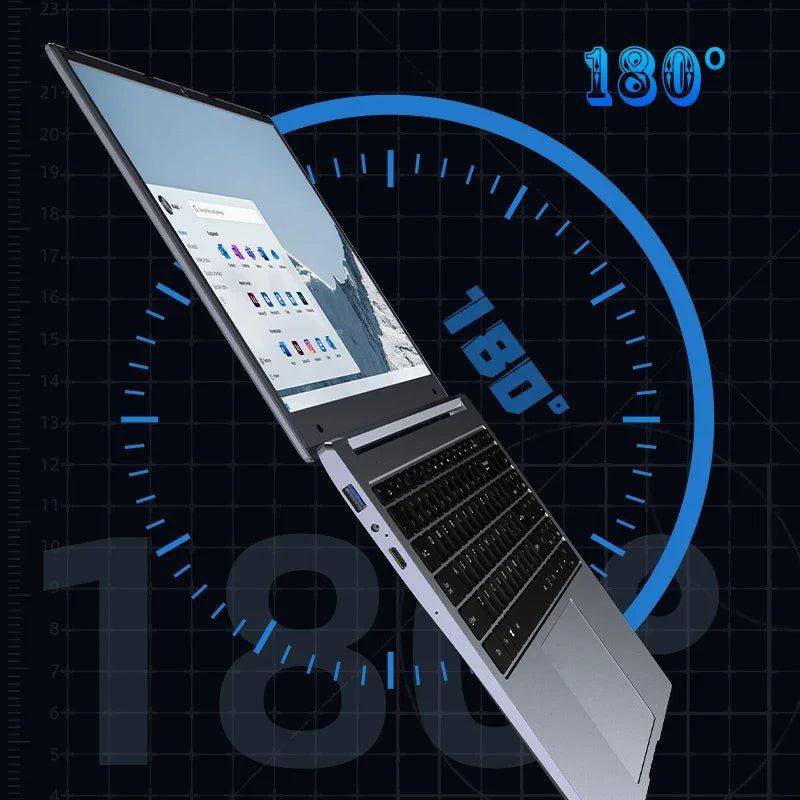 14.1" Portable Windows 11 Pro Laptop — Intel Core i9, 16GB RAM, 1TB/2TB SSD, HD Screen Gaming PC