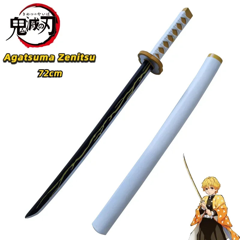 Demon Slayer Katana - 72cm Anime Cosplay Sword | Tomioka Giyuu & Tanjirou Replica