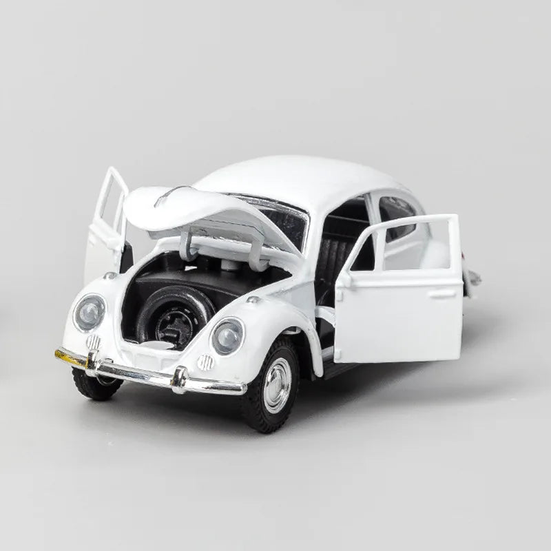 1:32 Retro Classic Alloy Car Model – Pull-Back Diecast Toy Vehicle for Kids & Collectible Gift