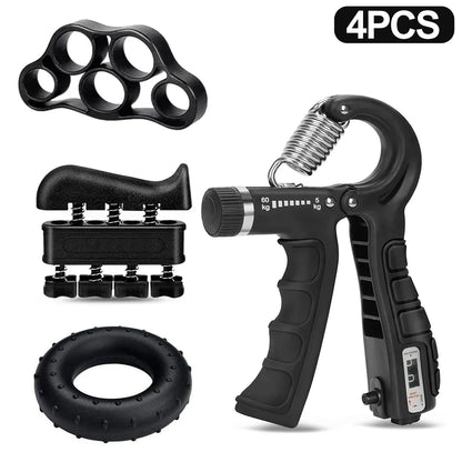 Adjustable 5–60Kg Heavy Hand Gripper – Fitness Hand Exerciser & Wrist Strengthener for Finger Training and Recovery