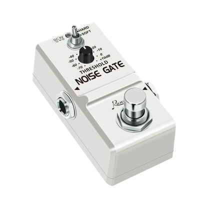 Noise Gate Pedal — Noise Killer Suppressor Effect with 2 Modes for Electric Guitar & Bass, True Bypass