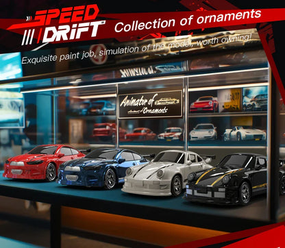 4WD 1:64 Mini RC Drift Car — 2.4GHz Palm Racing Remote Control Toy for Kids & Collectors