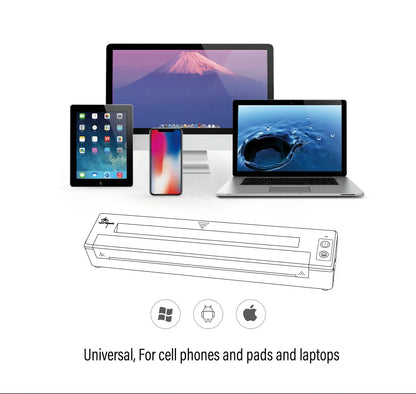 P19 Tattoo Transfer Wireless Stencil Printer – Automatic Fast Printing Portable Device for Small Businesses