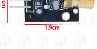 KY-008 650nm Laser Transmitter Module – Laser Sensor Receiver Kit, Non-Modulated Tube Module