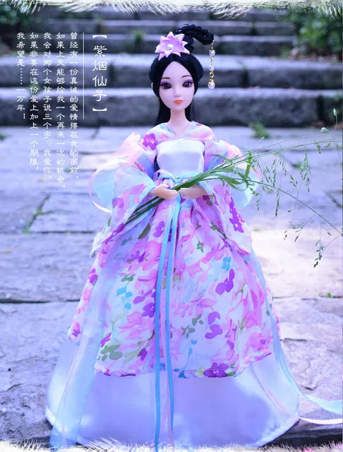 Ancient Dress Imperial Concubine Doll – Jointed Princess Fairy Suit with Clothes
