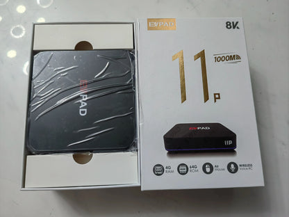 [Genuine] Evpad 11P 2025 Android TV Box – 4G/64G Set Top Box, Popular in Korea, Japan, USA, Singapore & More