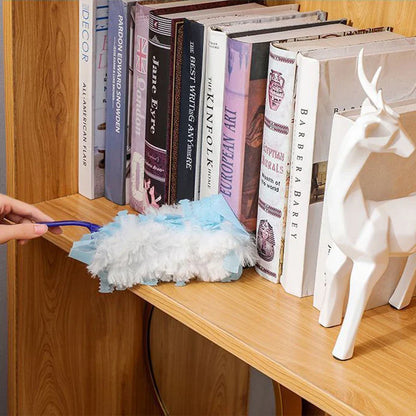 Replacement Microfiber Duster Heads – 10-60pcs Disposable Short Dusters for Home & Office Cleaning, Blinds & Surfaces