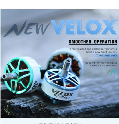 T-MOTOR T-HOBBY V2306 V2.0 5" Freestyle FPV Racing Drone Motor – 4-6S Brushless KV1950/KV2400 for FPV Freestyle