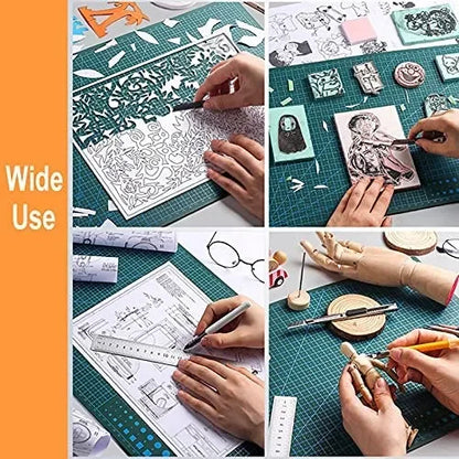 Durable A3/A4/A5 Multifunctional Cutting Mat – DIY Craft, Art Engraving, Paper Carving Pad with High Elasticity and Toughness