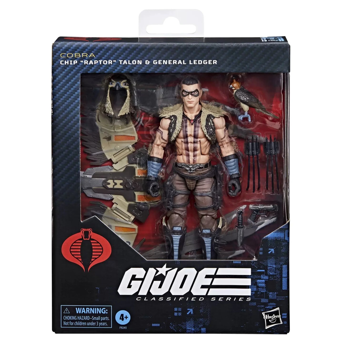 Hasbro G.I. Joe Classified Series Snake Eyes Action Figure 20cm - Anime Style Collectible Toy Gift