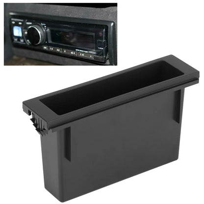 Car Auto 1Din Stereo Radio Dashboard Storage Box – Inner Organizer for Chevrolet Cruze Coupe 2-Door 6.2L 2016
