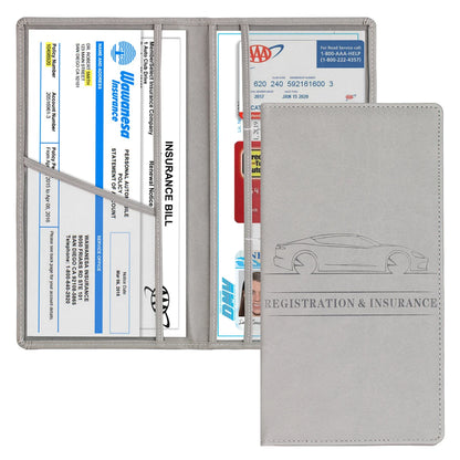 Car Registration & Insurance Holder – Vehicle Glove Box Organizer for Auto & Truck