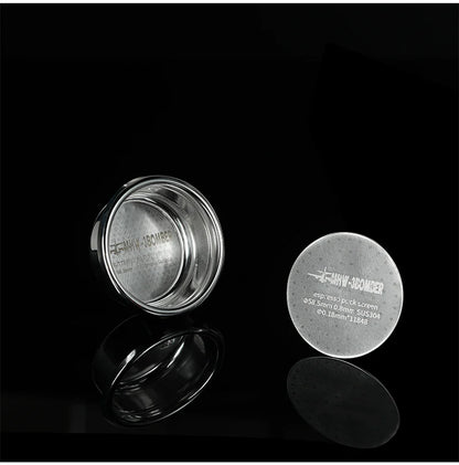 Reusable Coffee Filter Screen – 51/53/58mm Heat Resistant Mesh for Portafilter, Barista Espresso Puck Screen