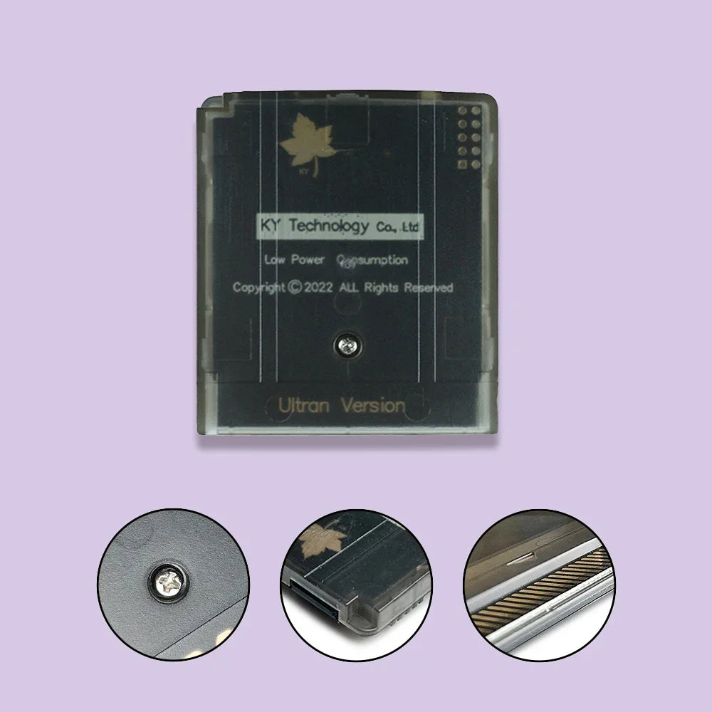 Multifunction EDGB Color 2250-in-1 EverDrive – Game Cartridge for GB, GBC, Game Boy Color with Memory Card