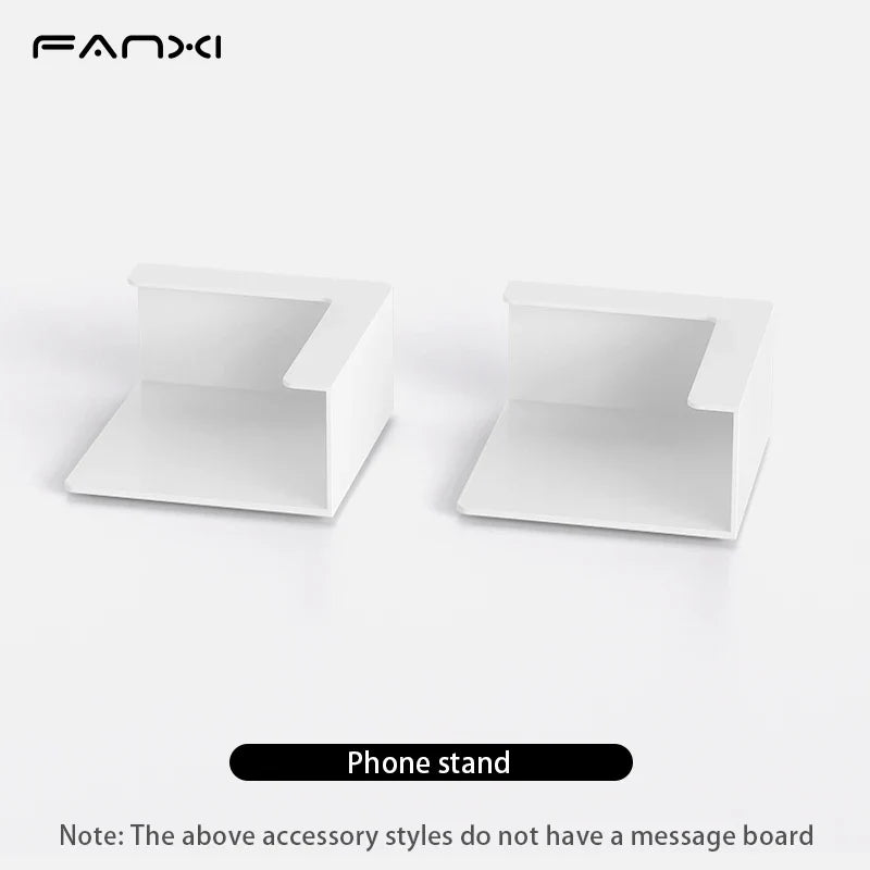 Magnetic Bulletin Board with Stand, Tabletop Metal Display Board with Magnetic Clamp for Notes, Photos & Magnet Organization