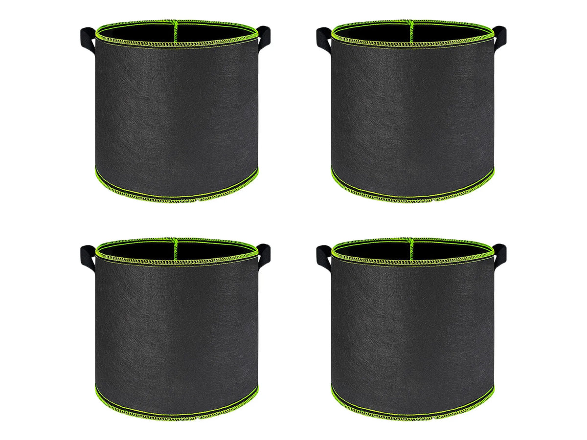 Non-Woven Grow Bags with Handles – 2/3/5/7/10 Gallon Vegetable & Flower Plant Pots