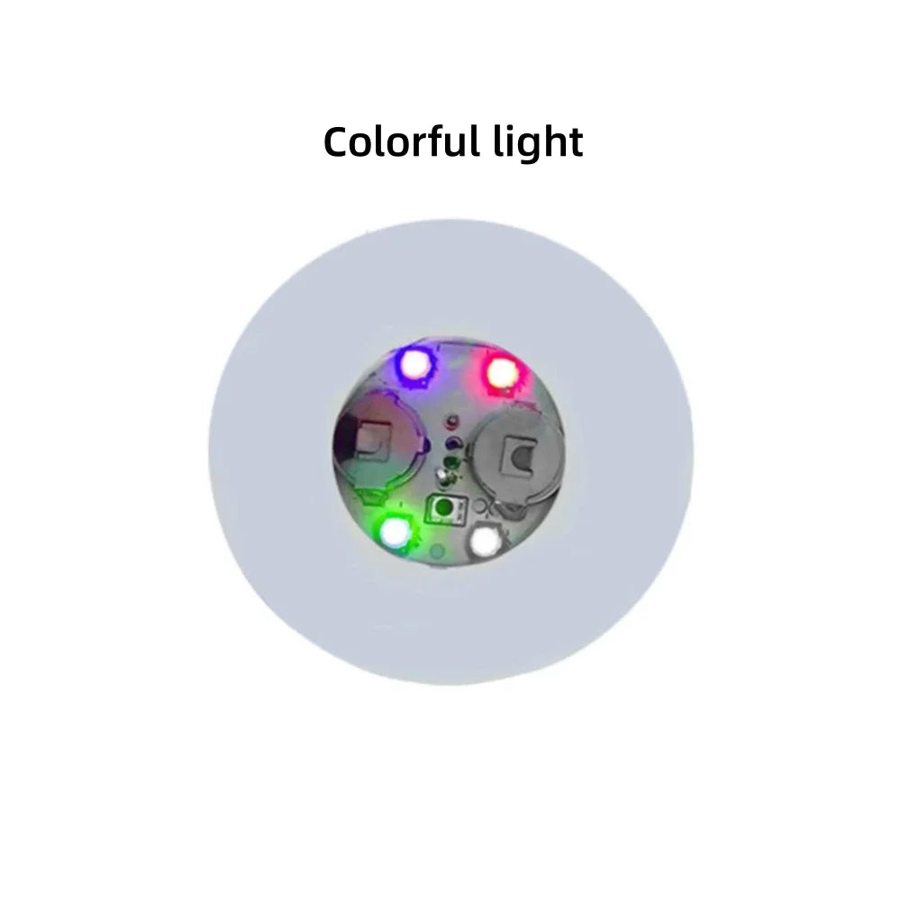 LED Wine Bottle Coasters — Colorful Glowing Stickers for Bar, Wedding, Party Lighting Decor (1/10/20/50PCS)