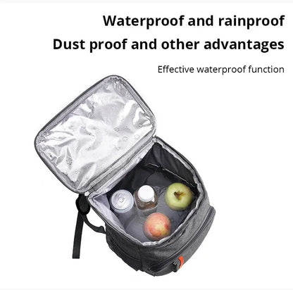 Multifunctional Shoulder Insulation Bag — Outdoor Picnic Cooler Backpack, Leak-Proof Ice Bag for Travel & Fresh-Keeping