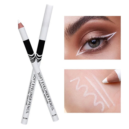 Black Eyeliner Cream - Waterproof, Long-Lasting Gel with Brush Set for Stunning Eyeshadow & Eyeliner Makeup!