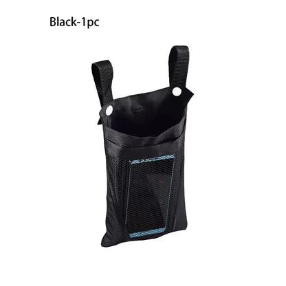 Detachable Front Bicycle Storage Bag – Large Capacity Handlebar Basket with Mobile Phone Pocket
