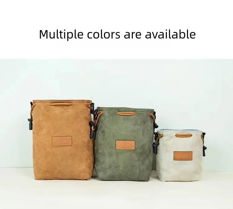 Instax Mini 12 EVO Camera Bag – Waterproof Single Shoulder Travel Bag for Canon, Nikon, Sony, Pentax & iPhone 15 AirPods Pro