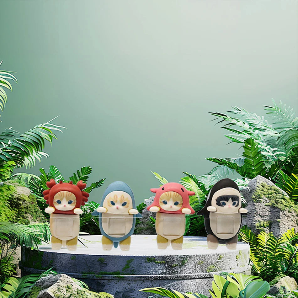 2024 Mofusand Blind Box Mini Anime Figures – Decorative Ornaments & Dolls for Fans, Kids' Christmas & Birthday Gifts
