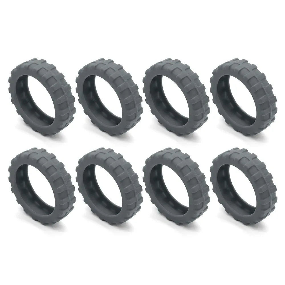 Universal Silicone Luggage Wheel Covers — Travel Suitcase Caster Protector, Noise & Wear Reduction