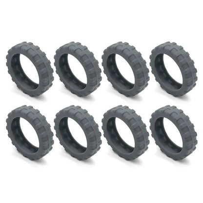 Universal Silicone Luggage Wheel Protectors – Travel Suitcase Caster Covers to Reduce Wear & Noise
