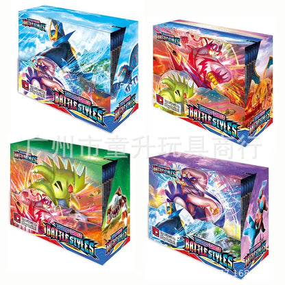 360-Piece Pokémon Card Set – Prismatic Evolutions Scarlet & Violet, 151 Surging Sparks Paldean Fates English Booster Battle Cards