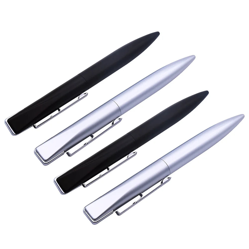 Metal Ballpoint Pens USB Flash Drive: 4GB-64GB Memory Stick - USB 2.0 Disk, Ideal for Business Gifts and Data Storage