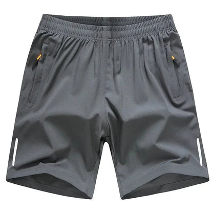 Men's Summer Sports Shorts - Quick-Dry Breathable Ice Silk Running Gym & Beach Shorts